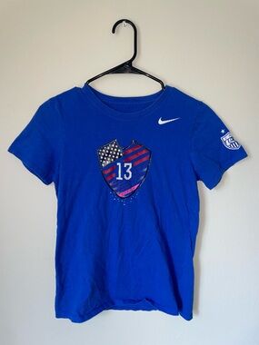 Nike Alex Morgan Royal Blue Short-Sleeve Graphic Tee